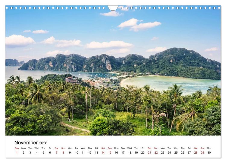 Produktbild: Thailand's Island Paradise (Wall Calendar 2026 DIN A3 landscape), CALVENDO 12 Month Wall Calendar
