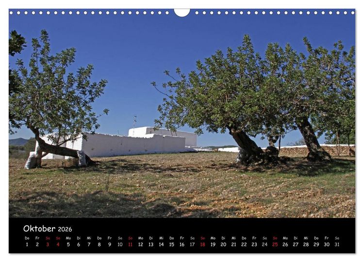 Produktbild: Zauberhaftes Ibiza (Wandkalender 2026 DIN A3 quer), CALVENDO Monatskalender