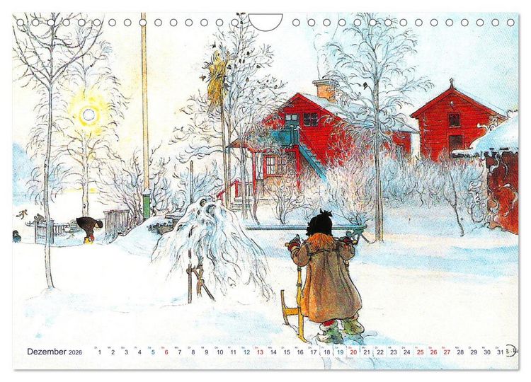 Produktbild: Schwedens heile Welt (Wandkalender 2026 DIN A4 quer), CALVENDO Monatskalender