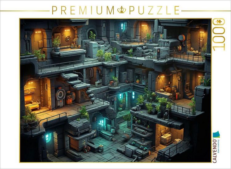 Produktbild: CALVENDO Puzzle Computer Spiel - Gamer Nostalgie | 1000 Teile Lege-Gr&ouml;&szlig;e 64x48cm Foto-Puzzle f&uuml;r gl&uuml;ckliche Stunden