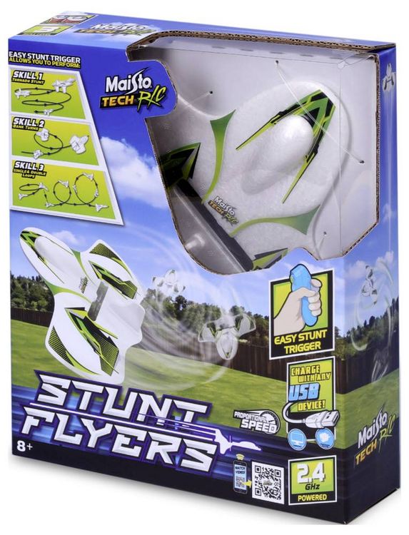 Produktbild: MaistoTech Cyklone Stunt Plan RC Einsteiger Modellflugzeug RtF