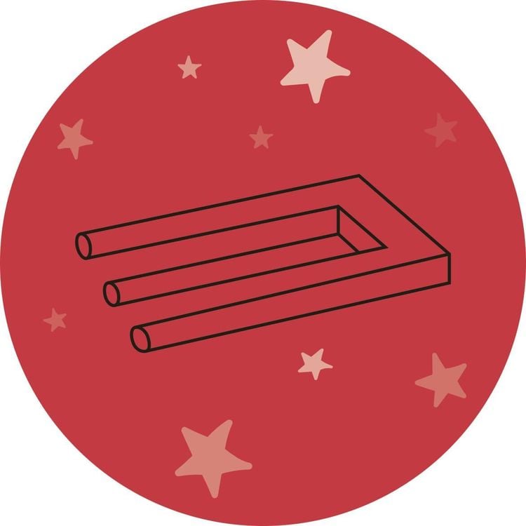 Adventskalender in der Dose. 24 optische Illusionen