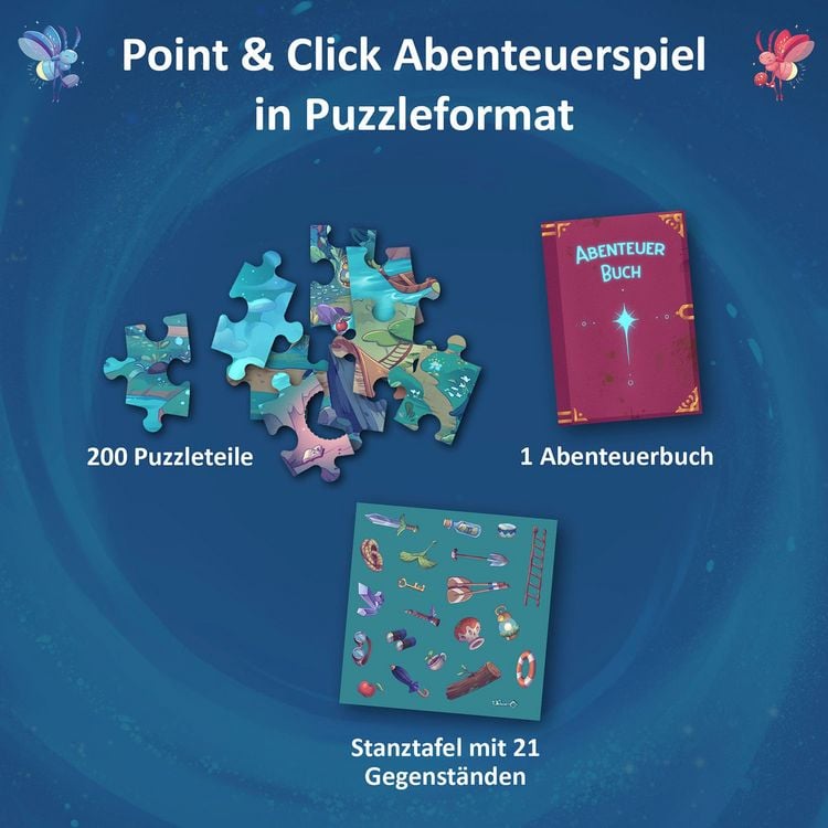 Produktbild: Adventure Puzzle Das Licht im Zauberwald
