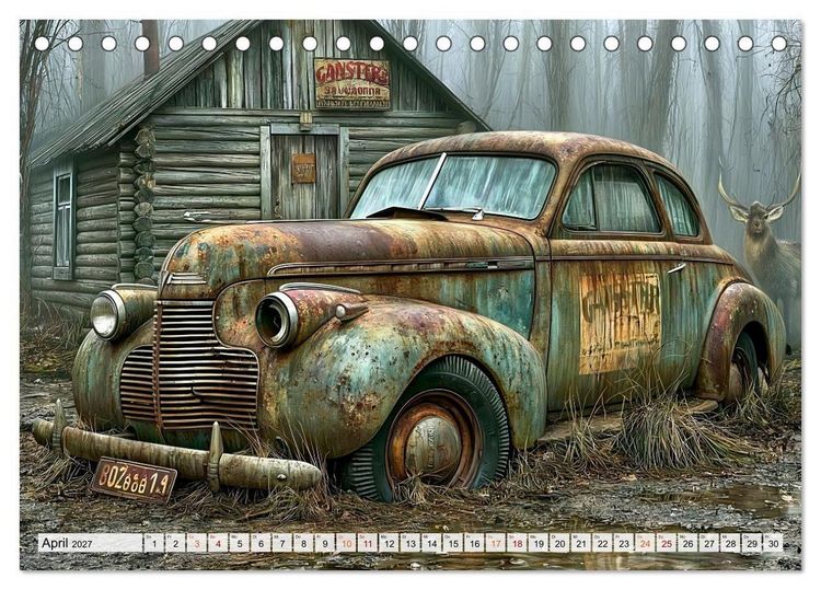 Produktbild: Vergessene Helden (Tischkalender 2027 DIN A5 quer), CALVENDO Monatskalender