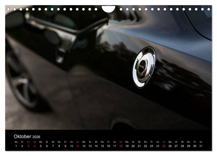 Produktbild: Dodge Challenger SRT8 (Wandkalender 2026 DIN A4 quer), CALVENDO Monatskalender