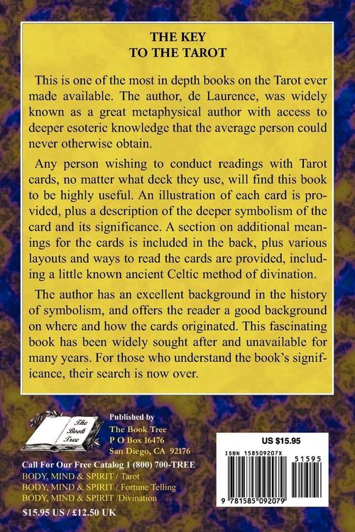 Produktbild: The Key to the Tarot