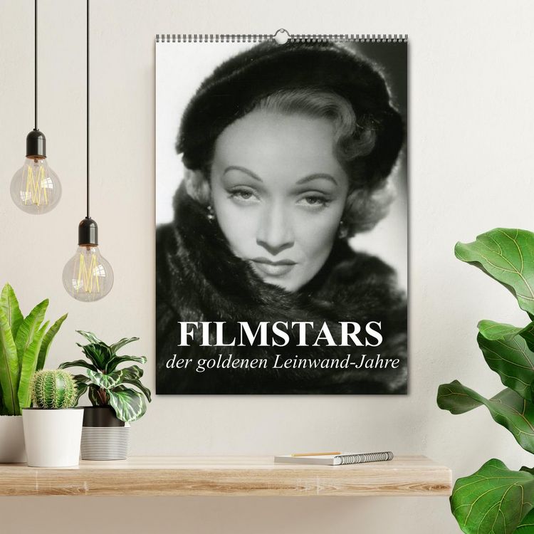 Produktbild: Filmstars der goldenen Leinwandjahre (Wandkalender 2026 DIN A2 hoch), CALVENDO Monatskalender