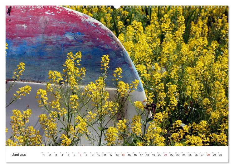 Produktbild: Bootsansichten (hochwertiger Premium Wandkalender 2026 DIN A2 quer), Kunstdruck in Hochglanz