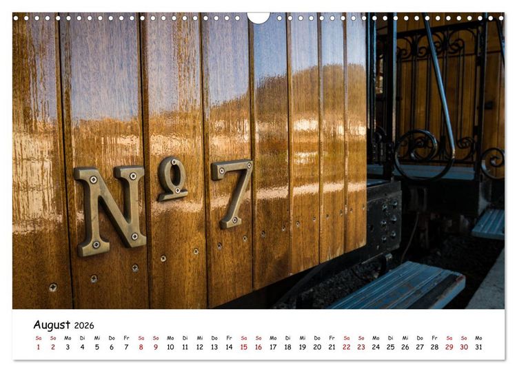 Produktbild: Die Schienen von Soller und Port de Soller (Wandkalender 2026 DIN A3 quer), CALVENDO Monatskalender