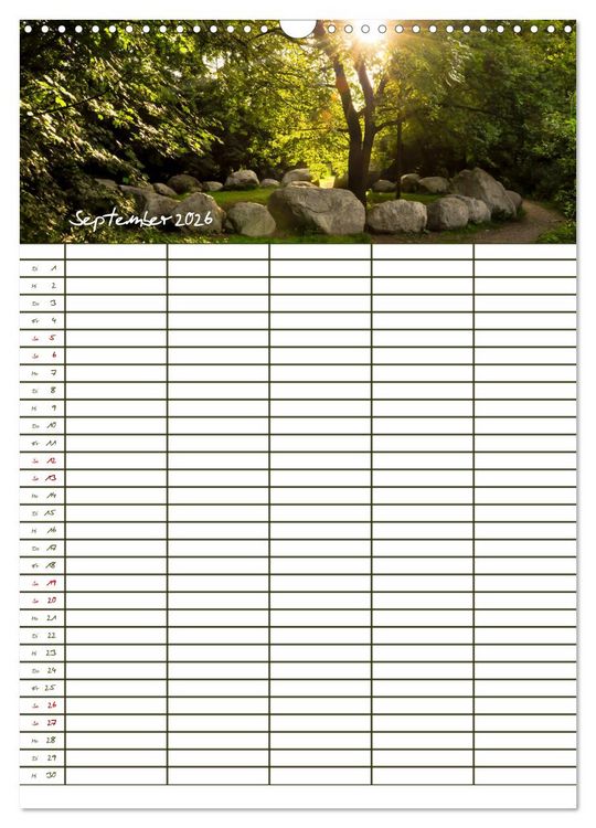 Produktbild: Rhein-Kreis Neuss - Der Familienkalender (Wandkalender 2026 DIN A3 hoch), CALVENDO Monatskalender