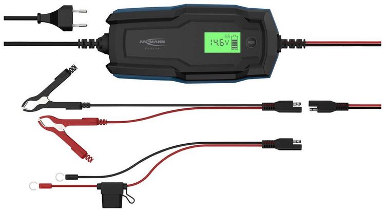 Produktbild: Ansmann BC 6-12V / 6 A 1001-0145 Kfz-Ladeger&auml;t, Werkstattladeger&auml;t, Batterie&uuml;berwachung, Kfz-Batterietester 6 V, 12 V 6 A