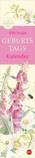 Produktbild: Edith Holden: Geburtstagskalender Langplaner