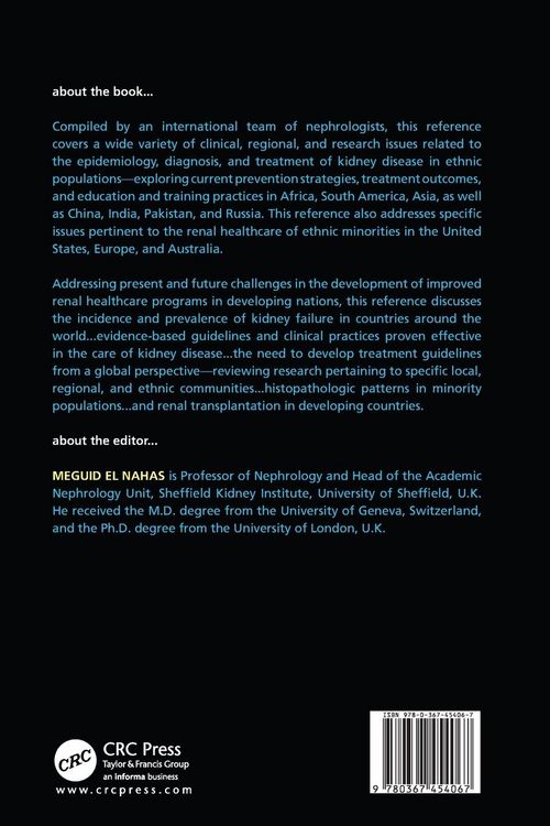 Produktbild: Kidney Diseases in the Developing World and Ethnic Minorities