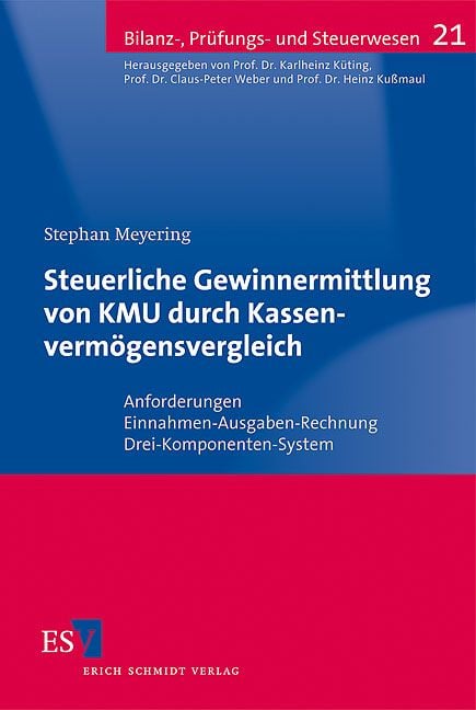 Produktbild: Steuerliche Gewinnermittlung von KMU durch Kassenverm&ouml;gensvergleich