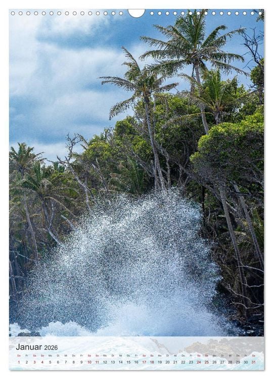 Produktbild: Willkommen in Hawai'i (Wandkalender 2026 DIN A3 hoch), CALVENDO Monatskalender