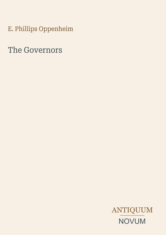 Produktbild: The Governors
