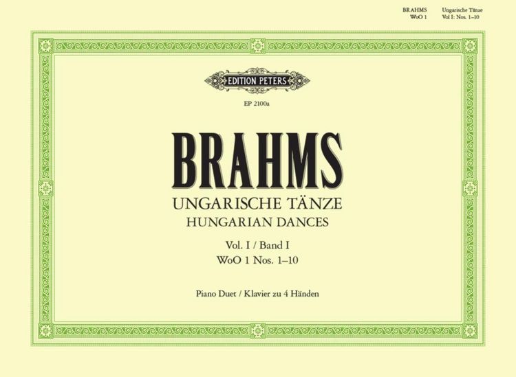 Produktbild: Ungarische T&auml;nze (original) Band 1