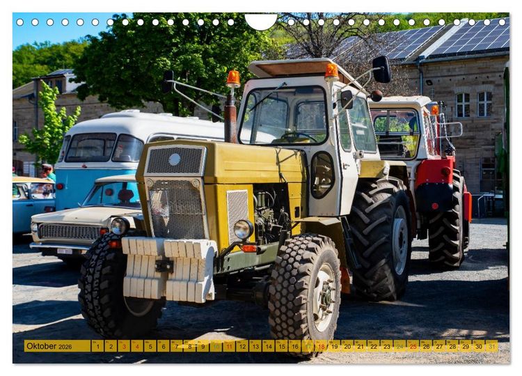 Produktbild: Duroplast & Diesel - DDR Fahrzeuge die keiner vergisst von Tanja Riedel (Wandkalender 2026 DIN A4 quer), CALVENDO Monatskalender