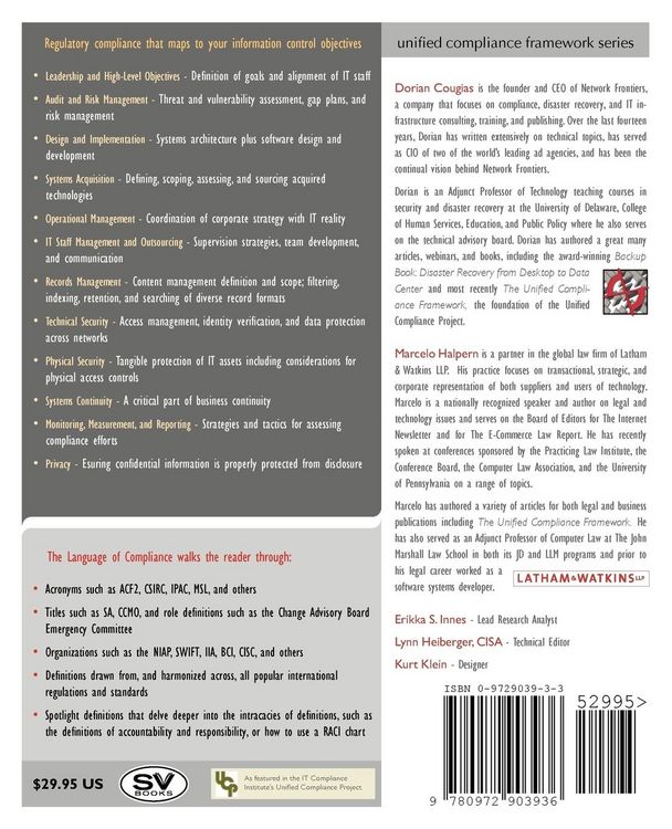 Produktbild: The Language of Compliance