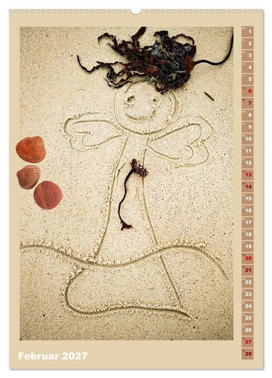 Produktbild: Strandgesellen (hochwertiger Premium Wandkalender 2027 DIN A2 hoch), Kunstdruck in Hochglanz