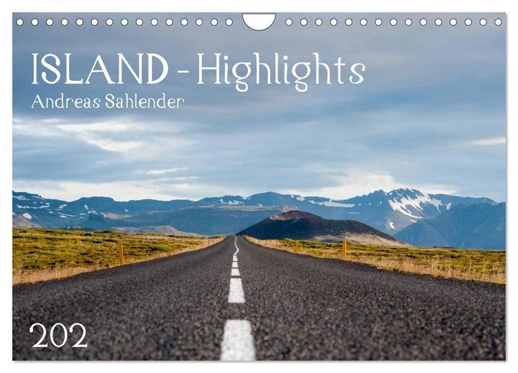Produktbild: Island Highlights (Wandkalender 2026 DIN A4 quer), CALVENDO Monatskalender