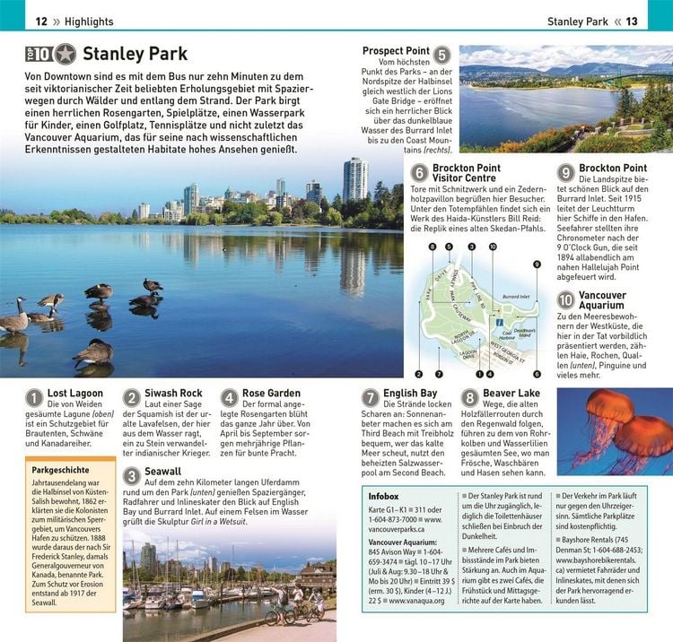 Produktbild: Top 10 Reisef&uuml;hrer Vancouver