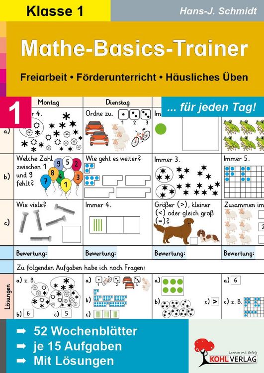 Produktbild: Mathe-Basics-Trainer / 1. Schuljahr