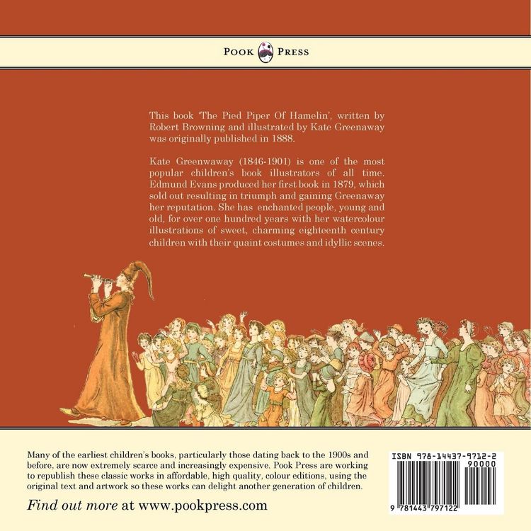 Produktbild: The Pied Piper of Hamelin - Illustrated by Kate Greenaway