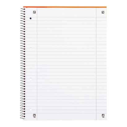 Produktbild: OXFORD Collegeblock A4+ 80 Blatt, liniert mit Rand links und rechts, 90 g/m&sup2;, 4fach gelocht