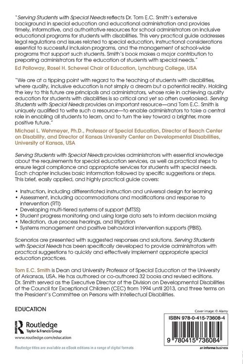 Produktbild: Serving Students with Special Needs