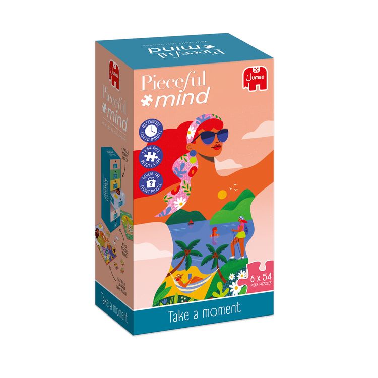 Produktbild: Pieceful mind - Take a moment - Puzzle 54 Teile