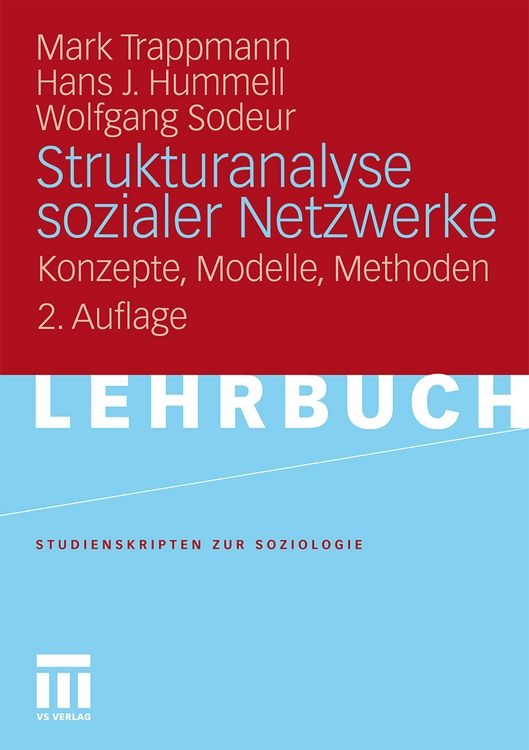 Produktbild: Strukturanalyse sozialer Netzwerke