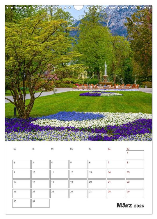 Produktbild: Vier Jahreszeiten im Berchtesgadener Land (Wandkalender 2026 DIN A3 hoch), CALVENDO Monatskalender
