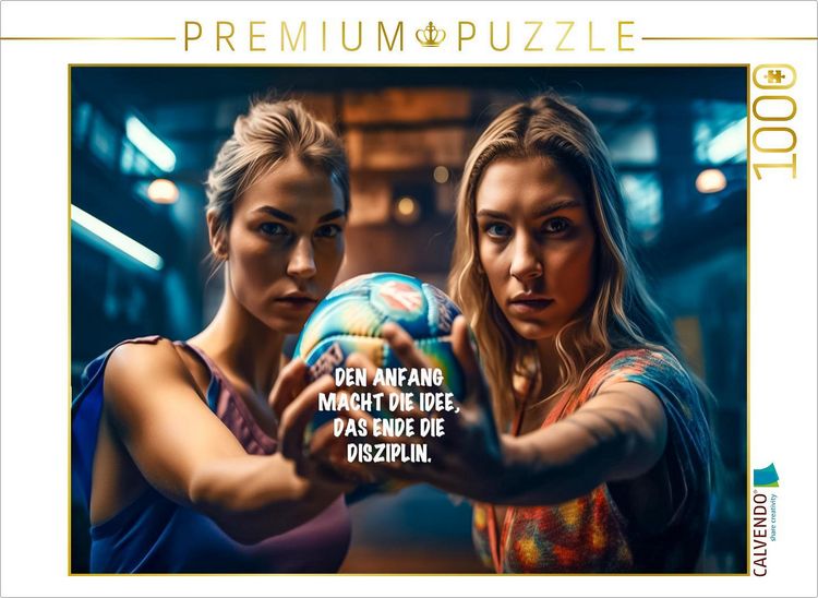 Produktbild: CALVENDO Puzzle Disziplin | 1000 Teile Lege-Gr&ouml;&szlig;e 64x48cm Foto-Puzzle f&uuml;r gl&uuml;ckliche Stunden