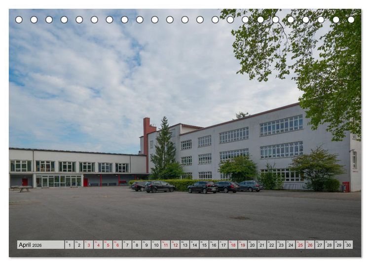 Produktbild: Bauhaus-Architektur in Essen (Tischkalender 2026 DIN A5 quer), CALVENDO Monatskalender