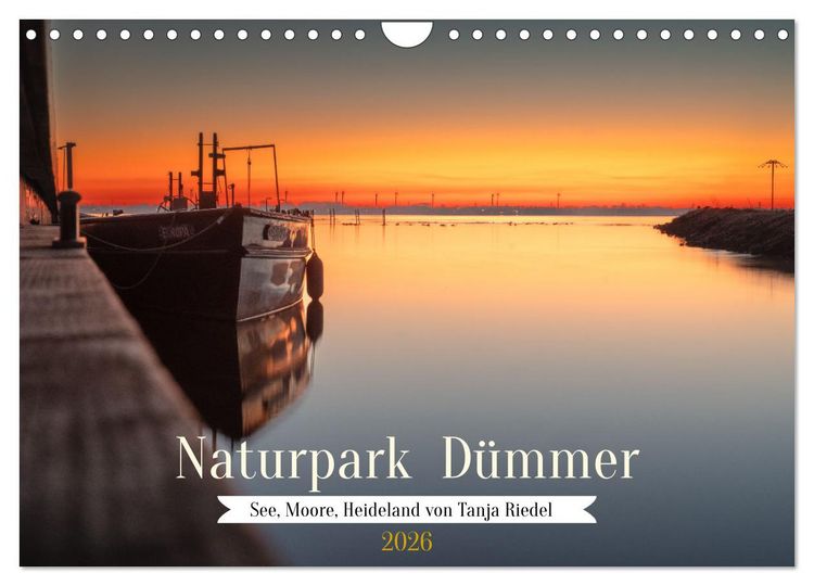 Produktbild: Naturpark D&uuml;mmer (Wandkalender 2026 DIN A4 quer), CALVENDO Monatskalender