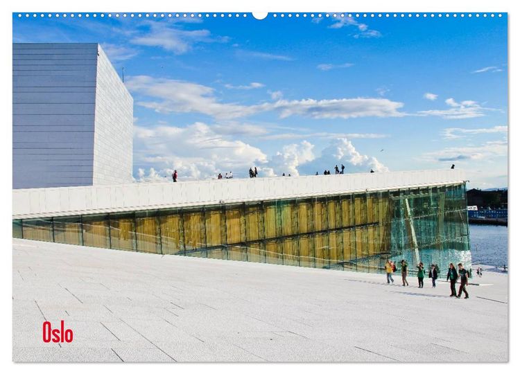 Produktbild: Oslo (Wandkalender 2026 DIN A2 quer), CALVENDO Monatskalender