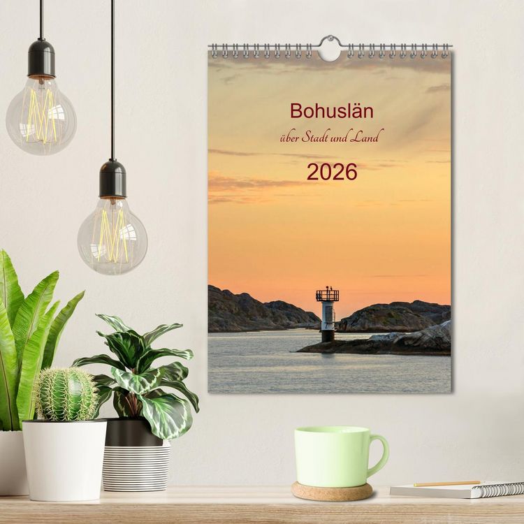 Produktbild: Bohusl&auml;n - &uuml;ber Stadt und Land (Wandkalender 2026 DIN A4 hoch), CALVENDO Monatskalender