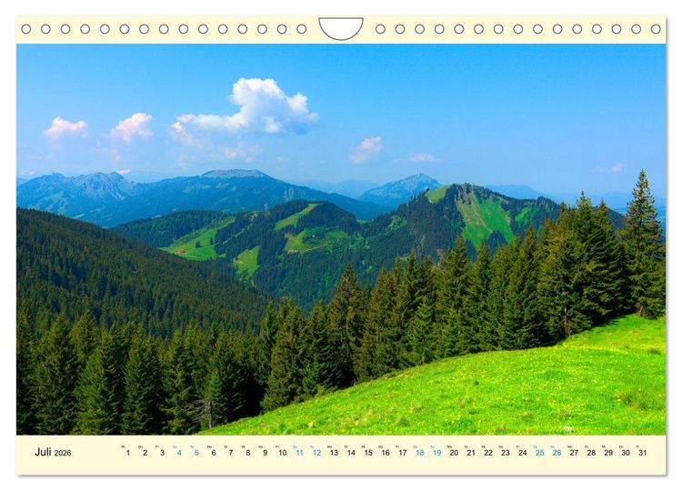 Produktbild: Beschauliches Bayern (Wandkalender 2026 DIN A4 quer), CALVENDO Monatskalender