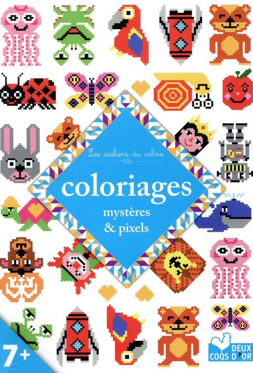 Produktbild: Coloriages : myst&egrave;res & pixels 7+