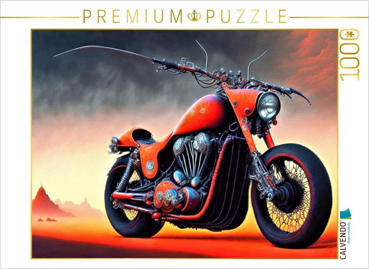 Produktbild: CALVENDO Puzzle Telescopic Handlebar | 1000 Teile Lege-Gr&ouml;&szlig;e 64x48cm Foto-Puzzle f&uuml;r gl&uuml;ckliche Stunden