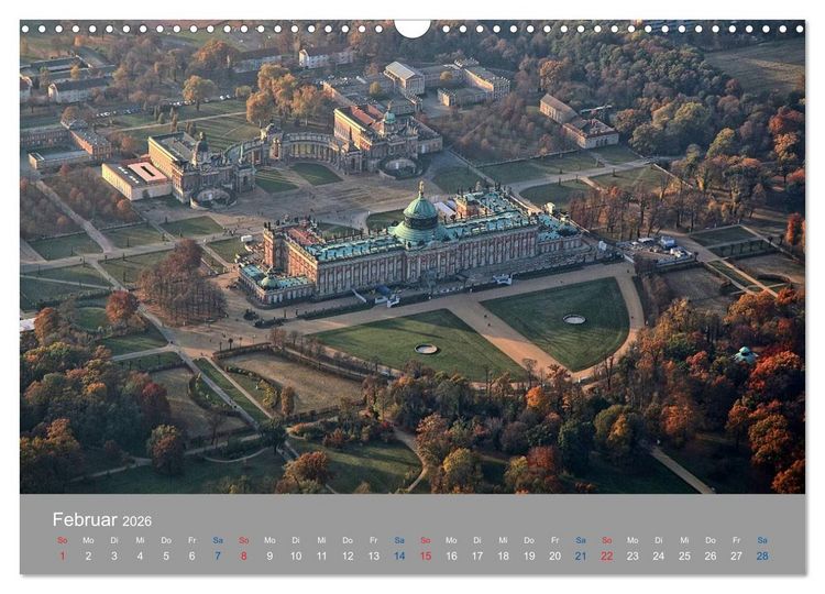 Produktbild: Potsdam von Oben (Wandkalender 2026 DIN A3 quer), CALVENDO Monatskalender