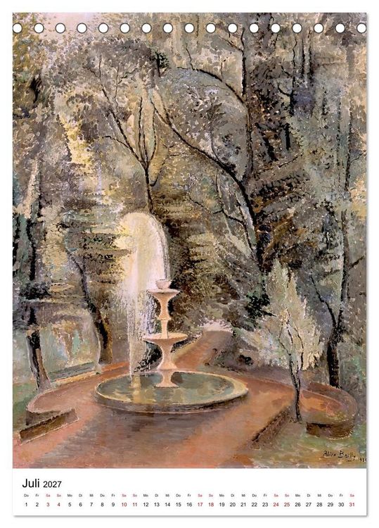 Produktbild: Alice Bailly (Tischkalender 2027 DIN A5 hoch), CALVENDO Monatskalender