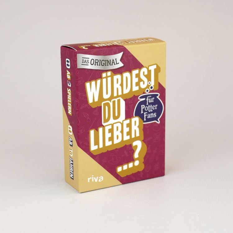 Produktbild: W&uuml;rdest du lieber &hellip;? &ndash; Die Edition f&uuml;r Potter-Fans
