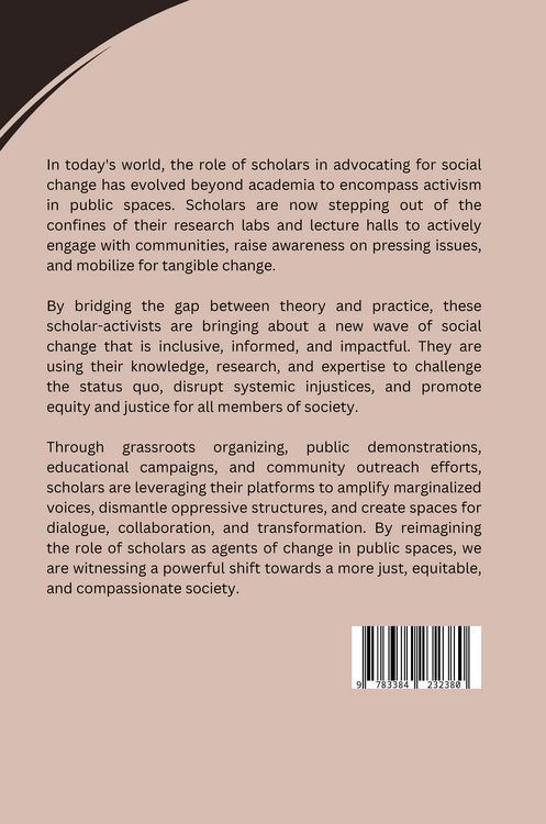 Produktbild: From Scholar to Activist: Reimagining Social Change in Public Spaces