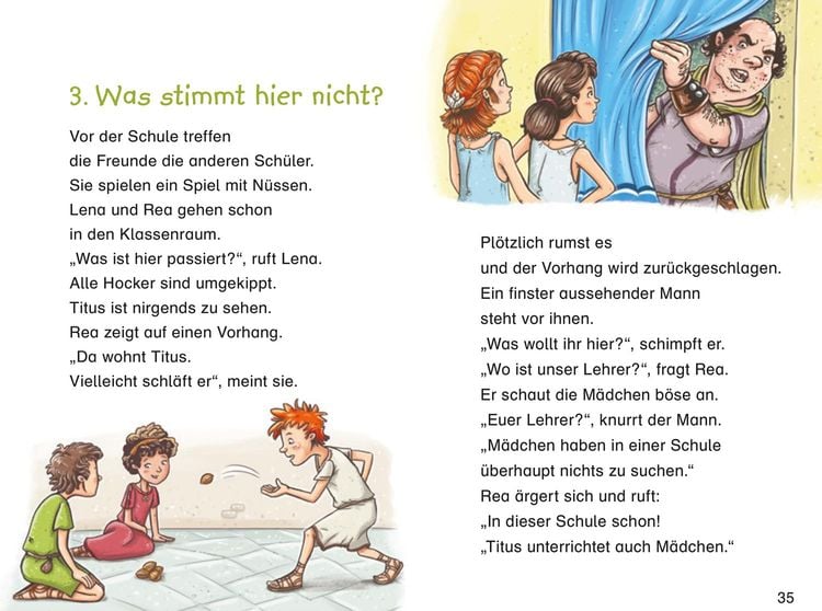 Produktbild: Duden Leseprofi &ndash; Ein Schultag im alten Rom, 2. Klasse