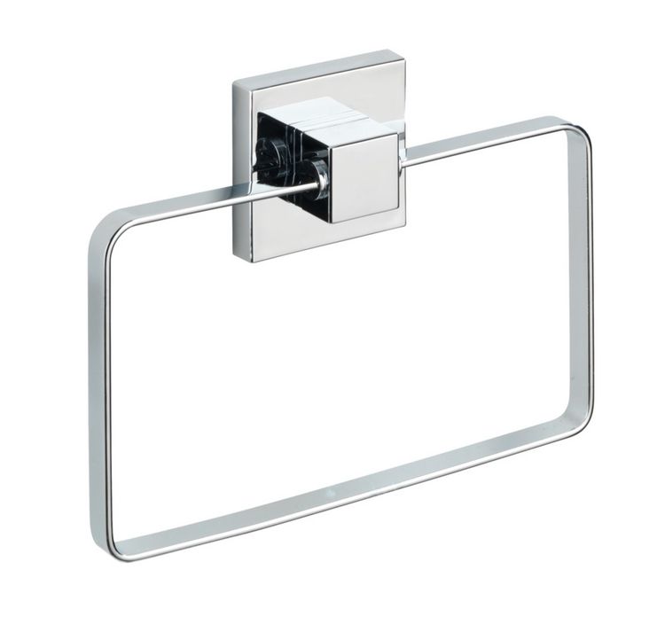 Produktbild: Vacuum-Loc&reg; Handtuchring Mod. Quadro Edelstahl, Befestigen ohne bohren