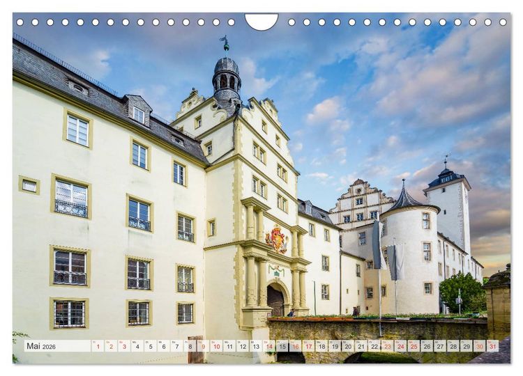 Produktbild: Bad Mergentheim Impressionen (Wandkalender 2026 DIN A4 quer), CALVENDO Monatskalender