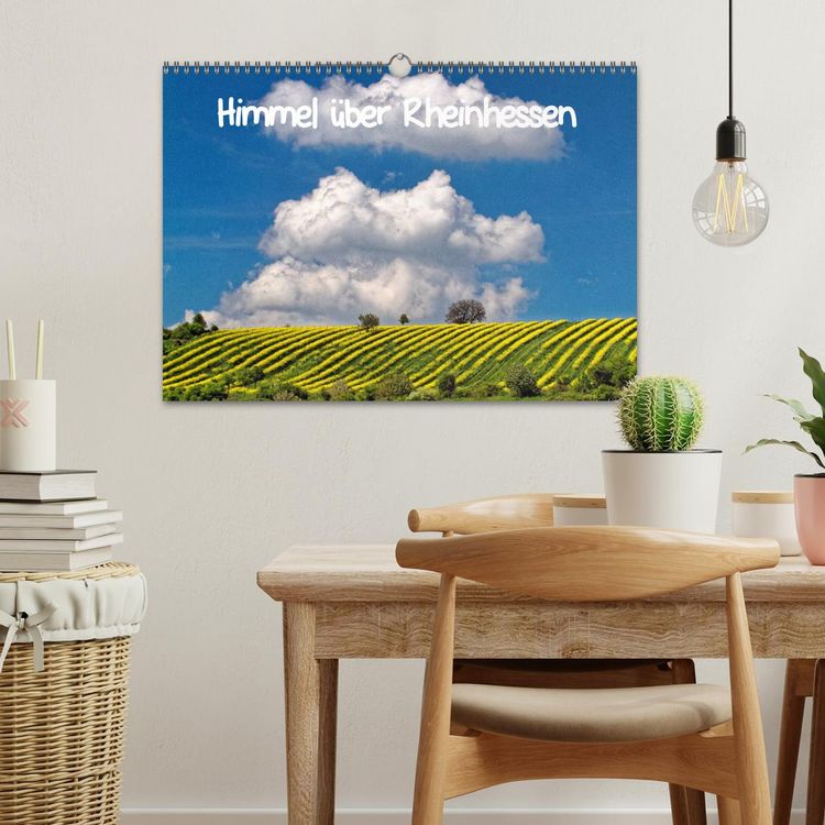 Produktbild: Himmel &uuml;ber Rheinhessen (Wandkalender 2026 DIN A3 quer), CALVENDO Monatskalender