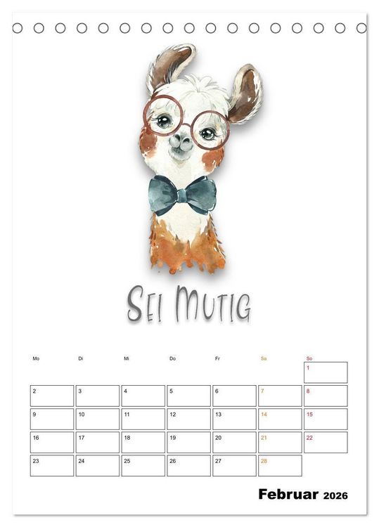 Produktbild: Bleib cool - Gute-Laune-Kalender (Tischkalender 2026 DIN A5 hoch), CALVENDO Monatskalender